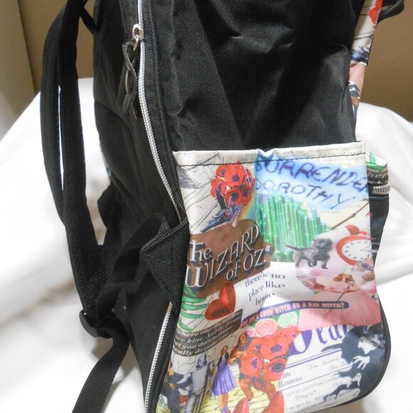 WIZARD OF OZ LARGE CAPACITY DIAPER BAG BACKPACK BOOKBAG ZIPPER CLOSE WATERPROOF - Picture 10 of 11